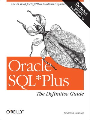 cover image of Oracle SQL*Plus